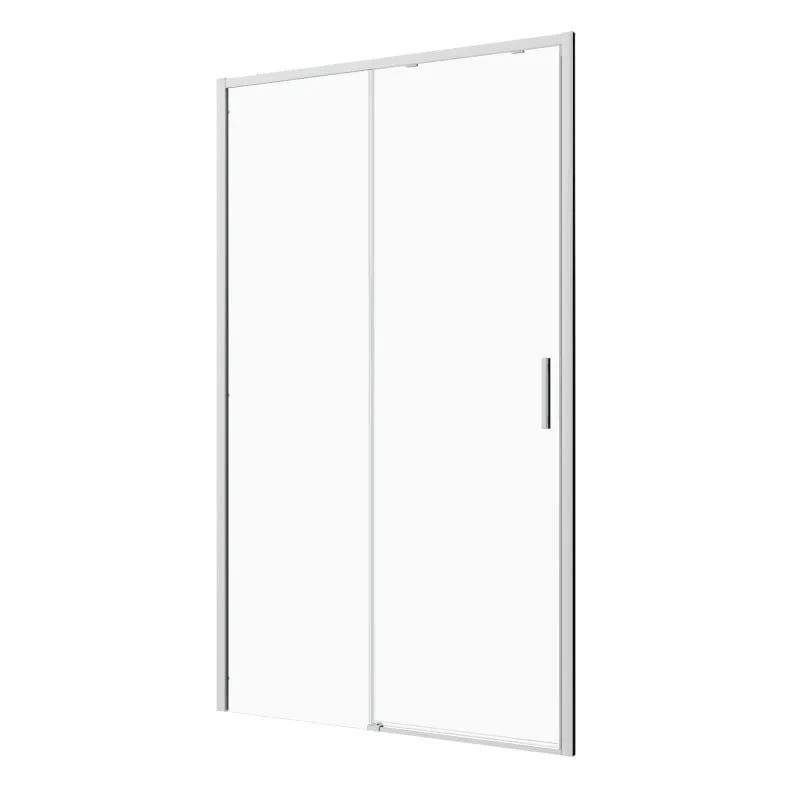 Klizna tuš vrata krom 100x200 cm 6mm ESG Easy-Clean/Soft-Close - Mihovljan, Čakovec