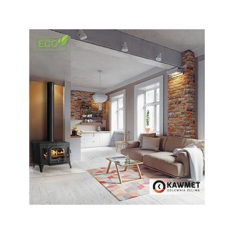 peć na drva kawmet p7 lb (10,5 kw) eco - slika 7