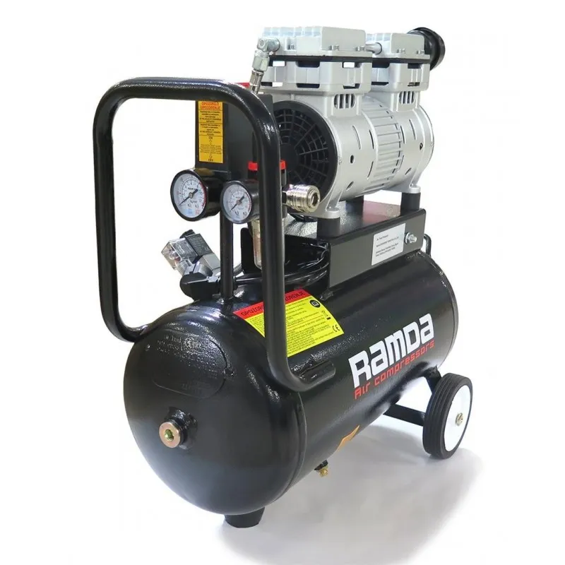 RAMDA KOMPRESOR TIHI BEZULJNI 24L, 0,75kW, 8bar, 60L/min - Mihovljan, Čakovec