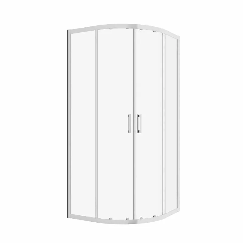 tk rapido 80pk chrome polukružna tuš kabina 80x80x195cm - slika 2