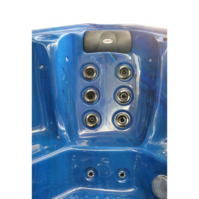 bazen hidromasažni-jacuzzi vanjski oasis maxi - plavi mramor 210x210x95 cm - slika 12