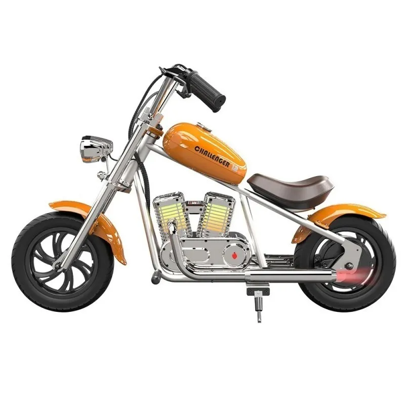 hyper gogo challenger 12 plus (app) električni motocikl za djecu - narančasti - slika 1