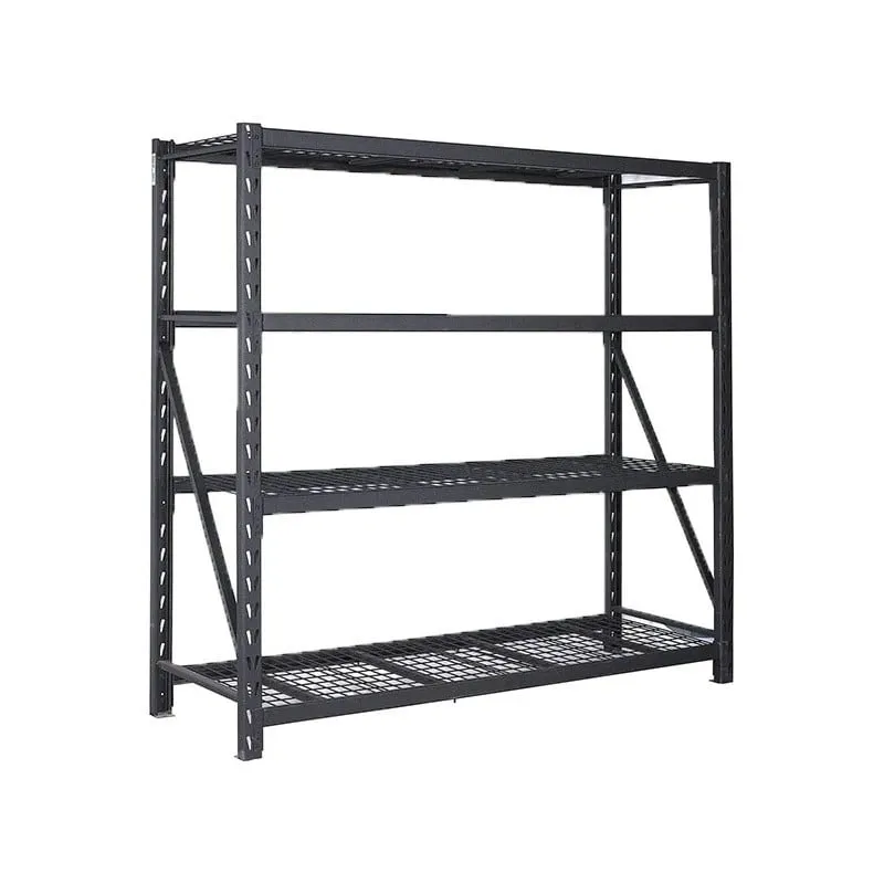 polica industrijska teška crna 180x53x183 cm - slika 5