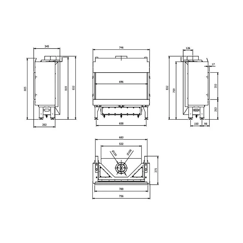 leo 70/g20 plinski kamin - slika 3