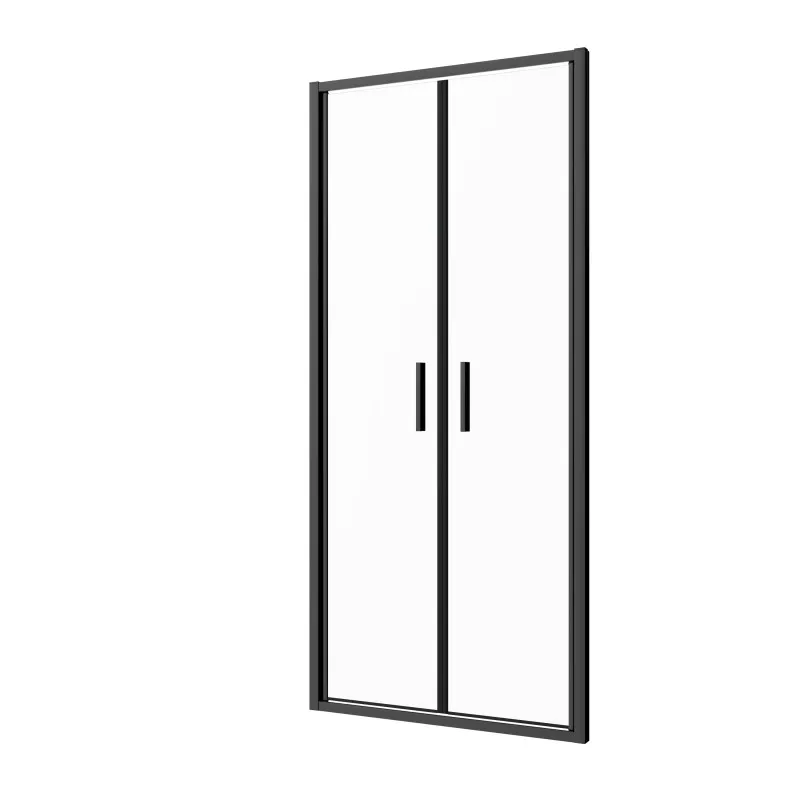Salon tuš vrata crna 90x200 6mm ESG Easy-Clean - Mihovljan, Čakovec