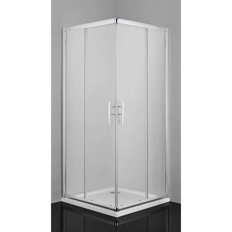 Klizna kutna vrata za tuš PRO-LINE, krom 118,5-120x200 - Mihovljan, Čakovec