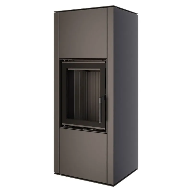 peć na drva samostojeća saven vatra l 40x50 black eco (6,6 kw) - slika 5