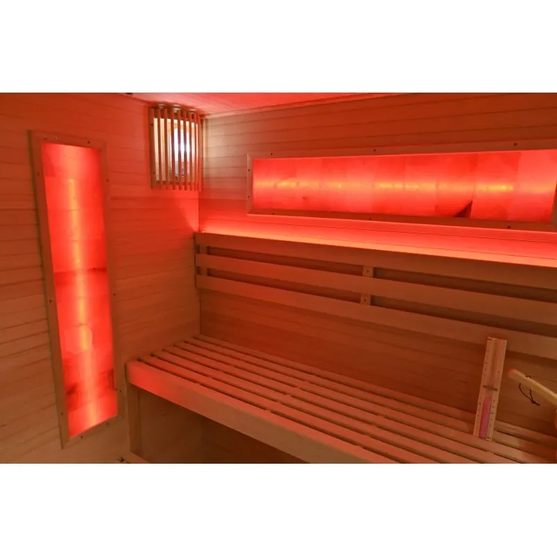 sauna luxor 1 za 2 osobe 120x120x190 cm - slika 7