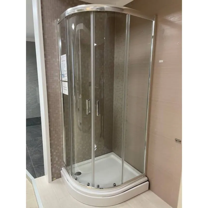 tk silver line 90 r polukružna tuš kabina 90x90x195cm - slika 6