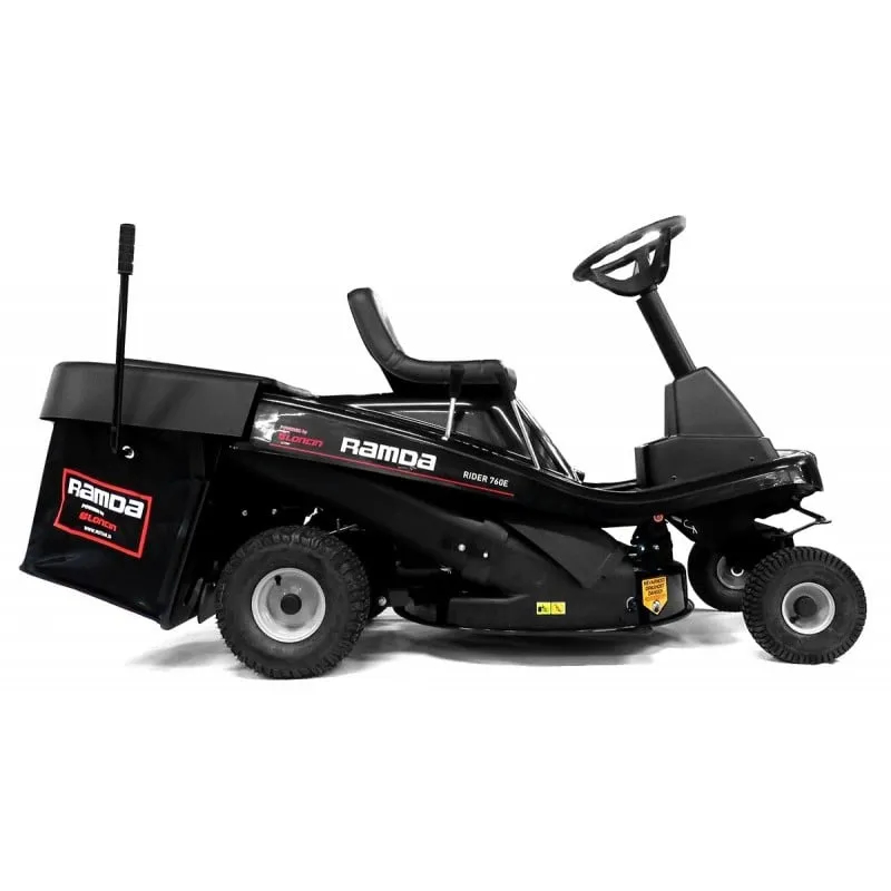 ramda 760e vrtni traktor 76cm 3u1, koš 170l, mot. loncin - slika 9