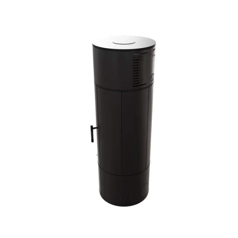 samostojeći kamin antares black - slika 3