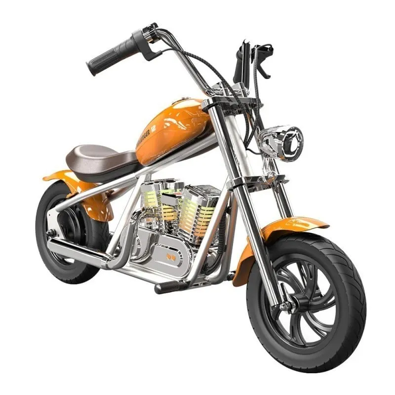 hyper gogo challenger 12 plus (app) električni motocikl za djecu - narančasti - slika 5