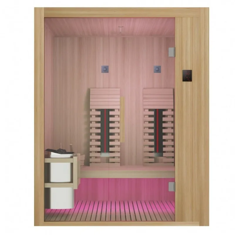 sauna infracrvena alaska za 2 osobe - slika 2