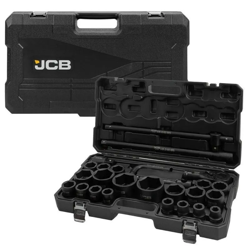 set nasadnih udarnih ključeva 3/4" (17-50mm) i 1" (55-65 mm) jcb-68262-6mpb - slika 2