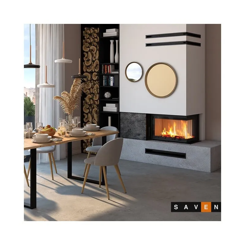 kamin ugradbeni saven energy 75x50x47r (15,1 kw) eco - slika 9