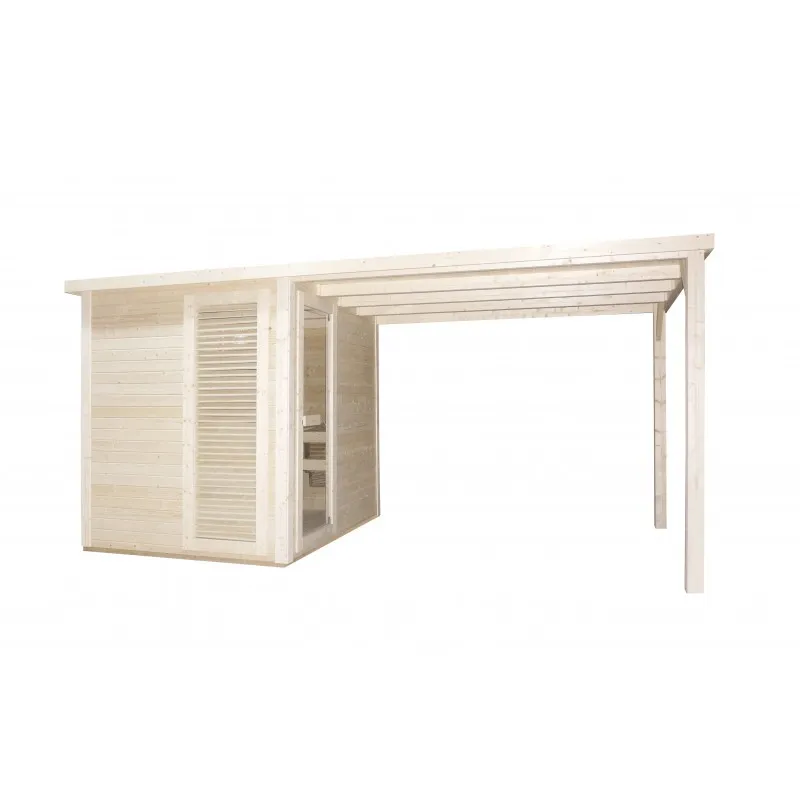 Sauna vanjska RAUMA za 4-5 osoba 460x230x219,5 cm - Mihovljan, Čakovec