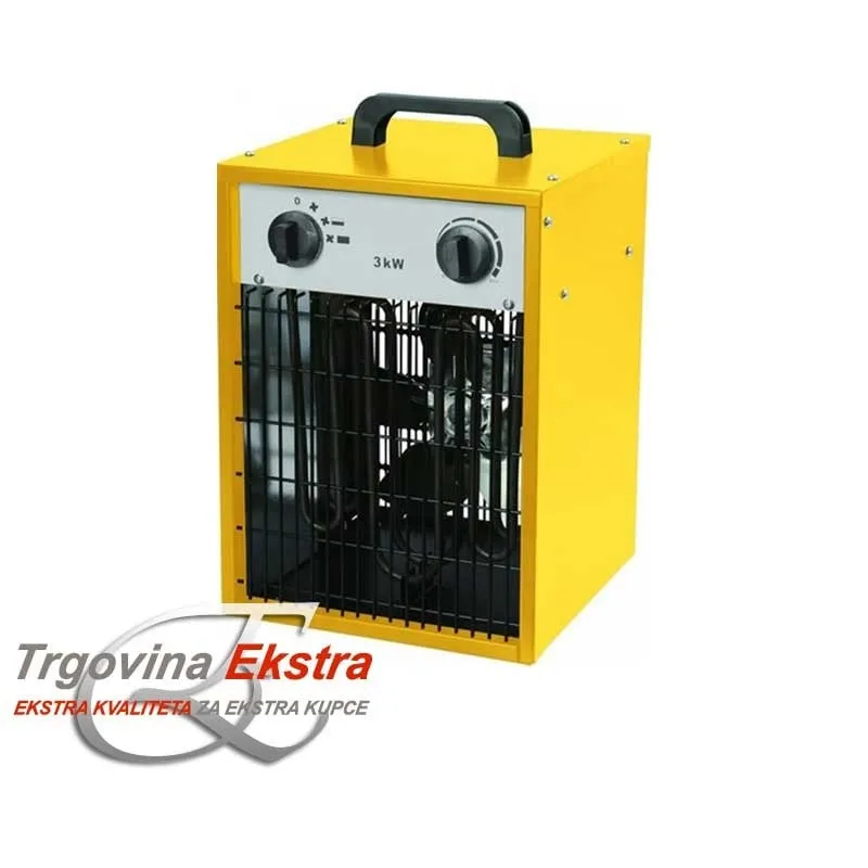 Grijač električni 230V, 3.3kW, za 304m3 - Mihovljan, Čakovec