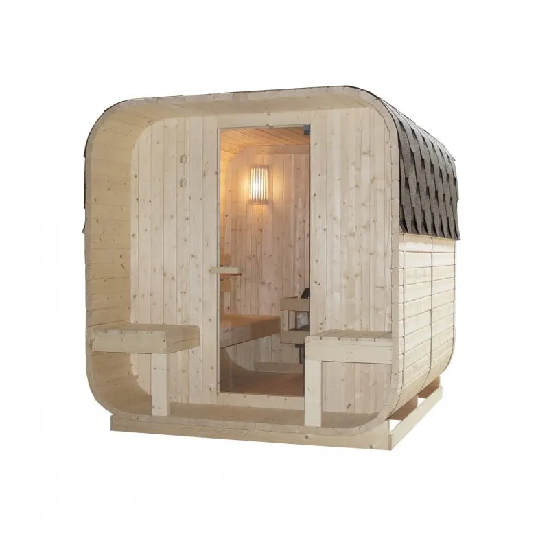 sauna vanjska göteborg za 4 osebe 188,2x220x194 cm - slika 6