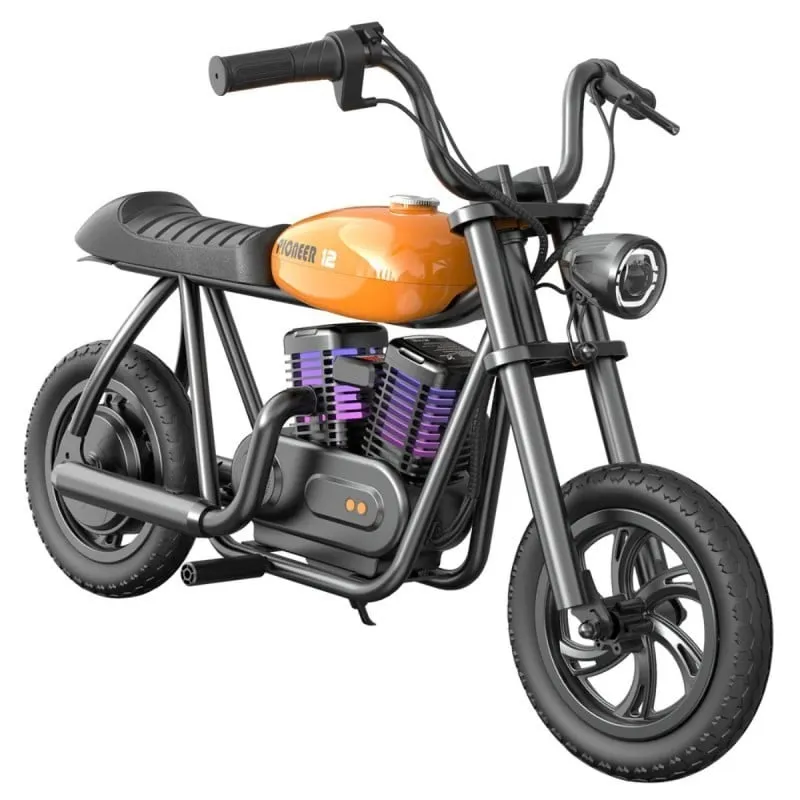 hyper gogo pioneer 12 plus električni motocikl za djecu - narančasti - slika 4
