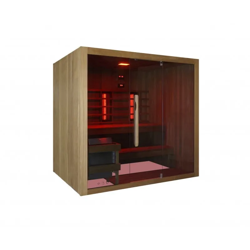 sauna kotka+ infracrvena kabina za 4-5 osoba 200x150x190 cm - slika 5