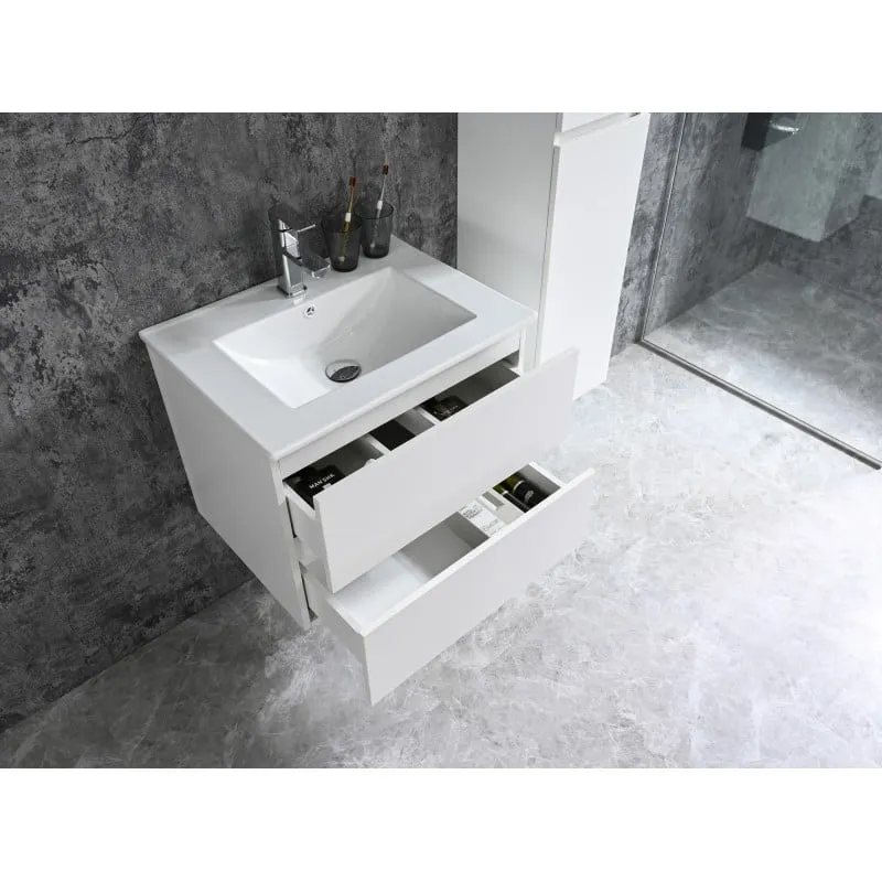 kupaonski ormarić corbo 60cm bijeli - slika 3