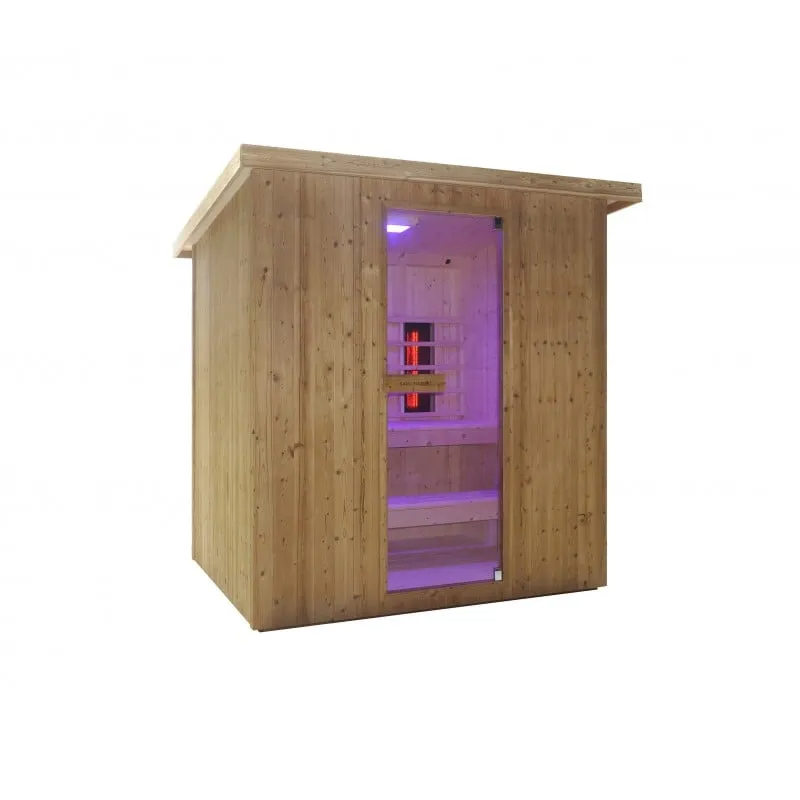 sauna vanjska lahti za 6 osoba - 198x181,5x202,2 cm - slika 6