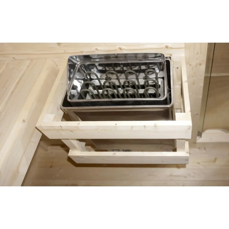 sauna vanjska rauma za 4-5 osoba 460x230x219,5 cm - slika 8