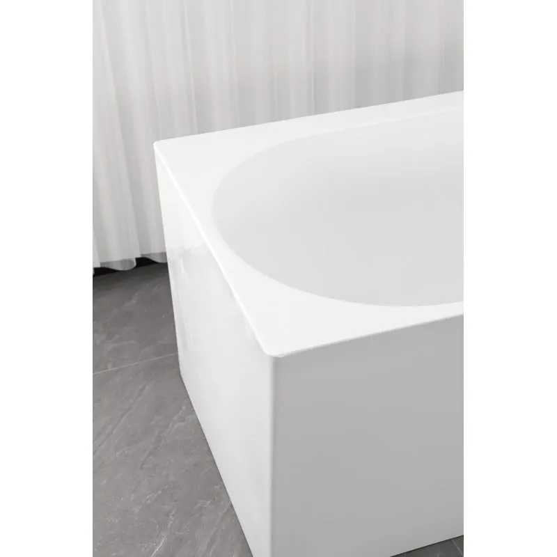 kada akrilna faro lijevo 170x75x56 cm - slika 8