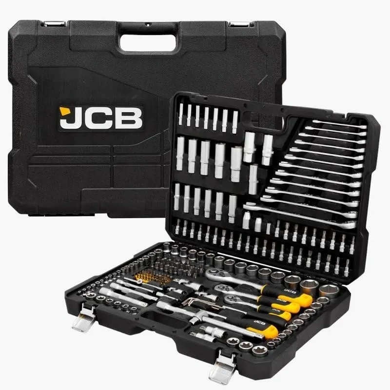 set alata 216 komada 1/4", 3/8", 1/2" jcb-38841 - slika 2