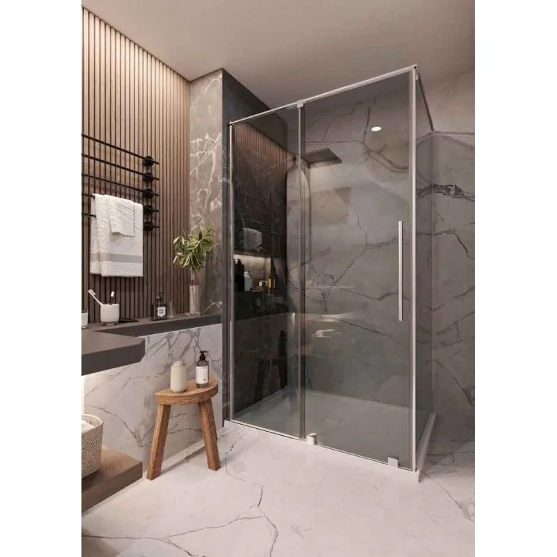 tk telde chrome pravokutna tuš kabina 80x100x195cm - slika 1