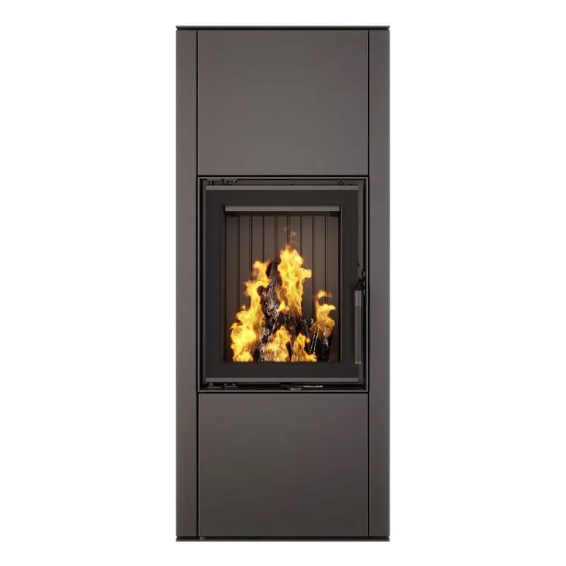 peć na drva samostojeća saven vatra l 40x50 black eco (6,6 kw) - slika 3