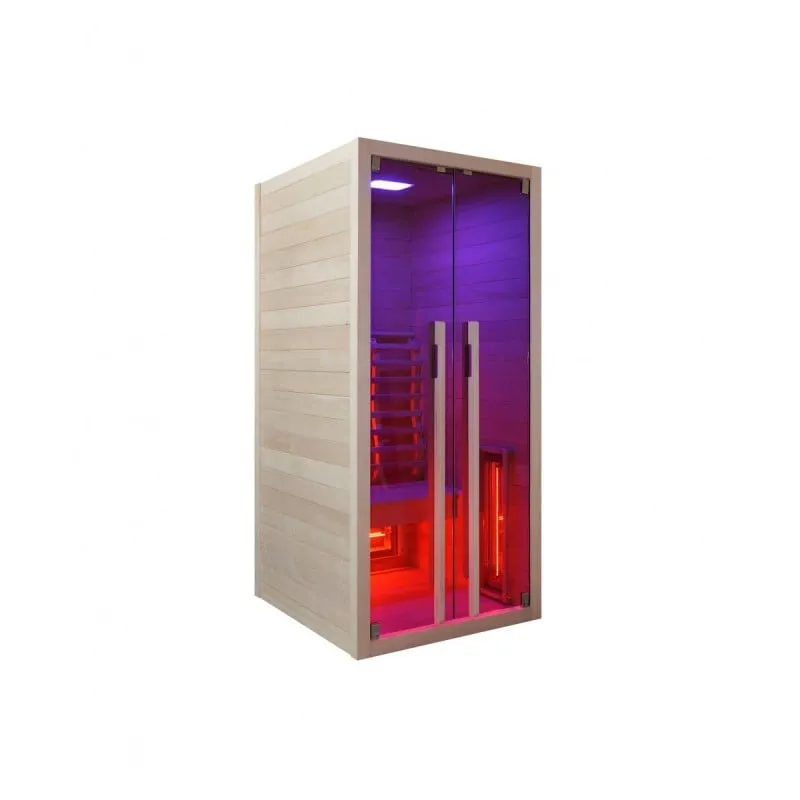 sauna infracrvena ruby 1 za 1 osobu 90x100x195 cm - slika 7