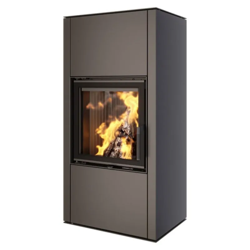 peć na drva samostojeća saven vatra xl 50x50 black eco (8,4 kw) - slika 3