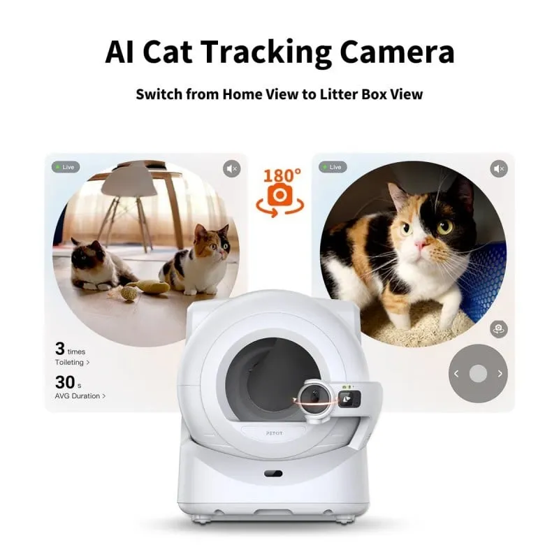 petkit purobot ultra - samočisteći pametni wc za mačke - slika 3