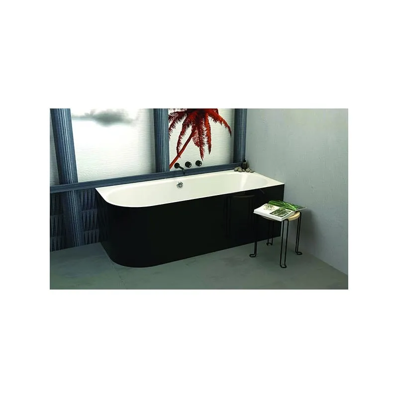 neat right black mat samostojeća kada 180x75cm - slika 3