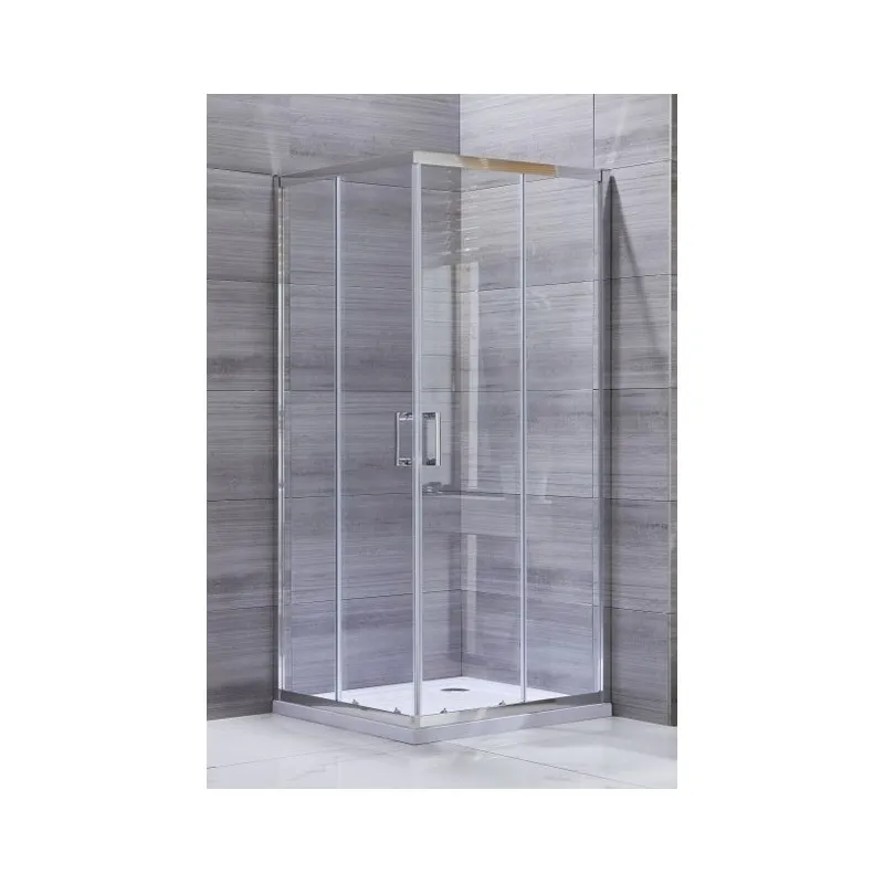 tk silver line 80120 pravokutna tuš kabina 80x120x195cm - slika 1