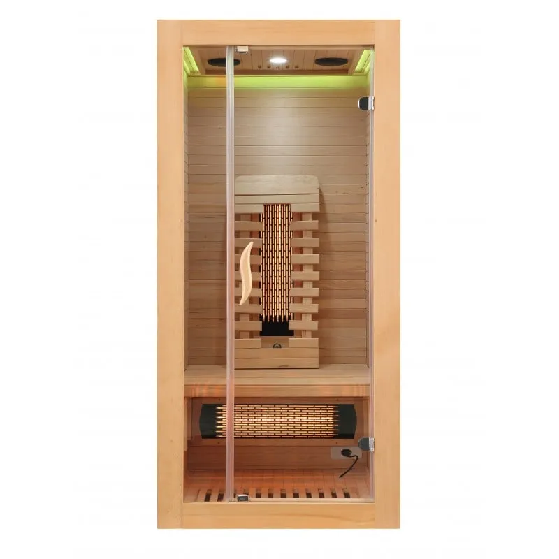 sauna infracrvena malmö 1 za 1 osobu 90x90x190 cm - slika 11