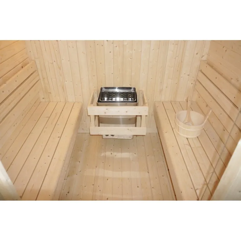sauna vanjska göteborg za 4 osebe 188,2x220x194 cm - slika 7