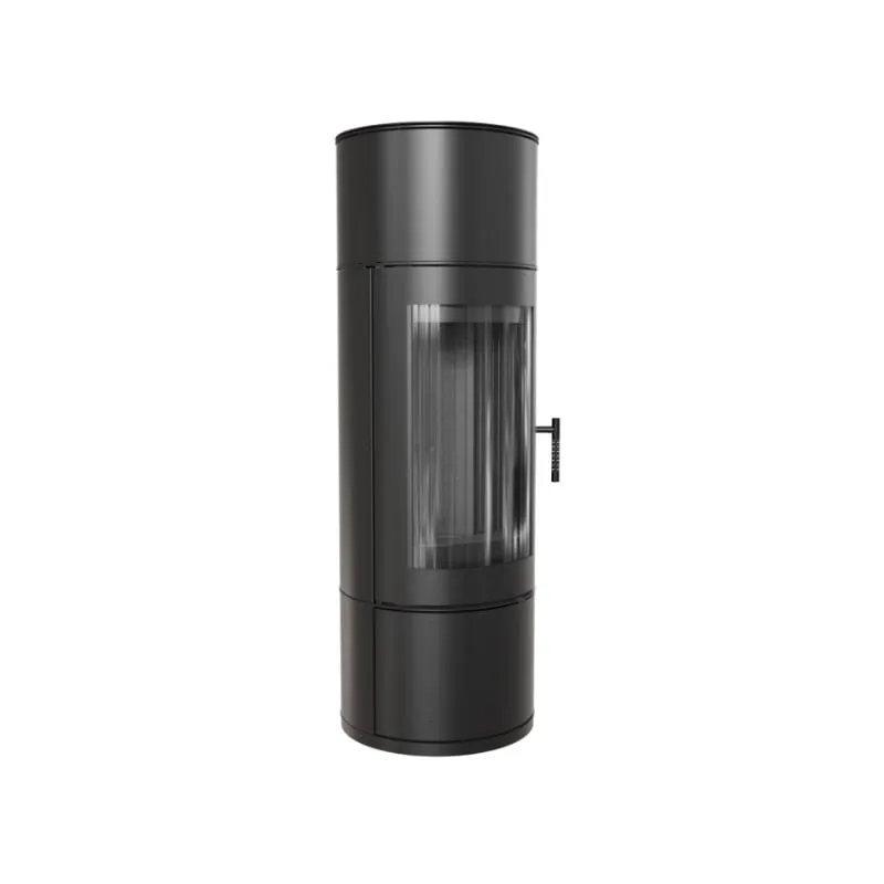 samostojeći kamin antares black - slika 2