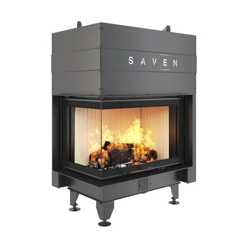Kamin ugradbeni G/SAVEN Energy Up 75x50x47L (15,1 kW) - bijeli šamot - Mihovljan, Čakovec