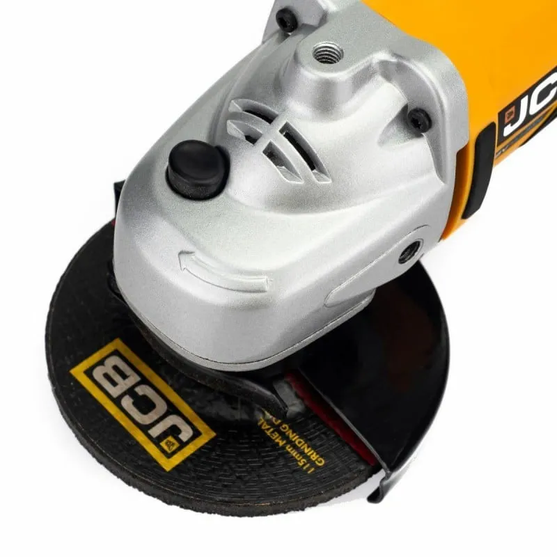 akumulatorska kutna brusilica 115mm + 2 baterije i punjač jcb-18ag-5bg-e - slika 6