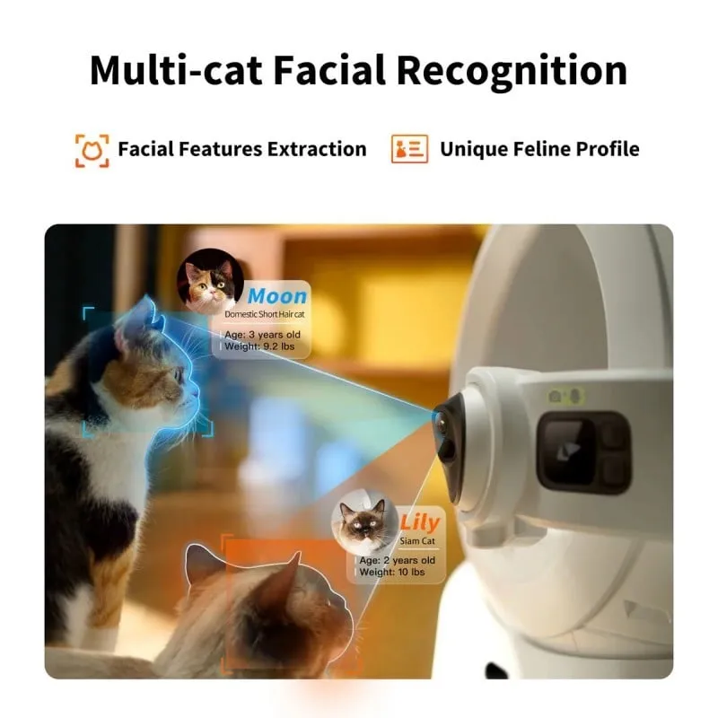 petkit purobot ultra - samočisteći pametni wc za mačke - slika 4