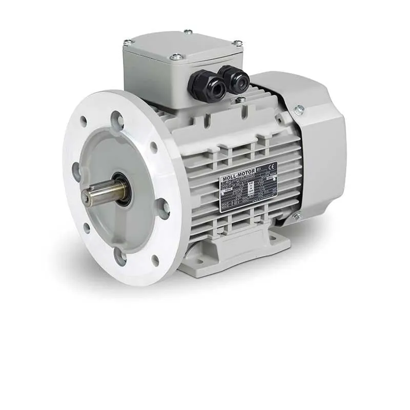 elektromotor trofazni asinkroni y3-112m4 b5/b14 4 kw, moll - slika 2