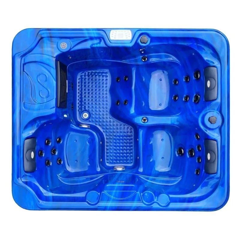bazen hidromasažni - jacuzzi vanjski oasis plavi 208x175x90 cm - slika 2
