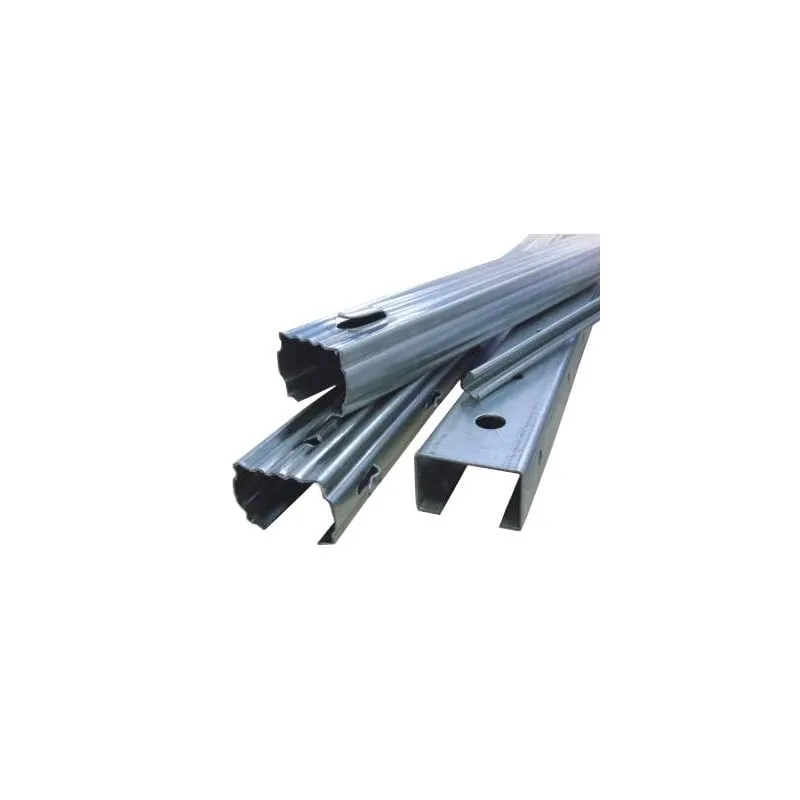 metalni pocinčani stup za ogradu 2000-63x43-1,5 mm - ogradni - slika 4