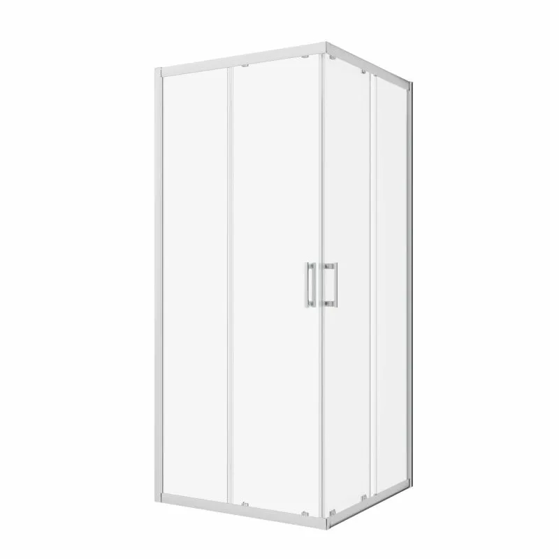 tk rapido 90kv chrome kvadratna tuš kabina 90x90x195cm - slika 2
