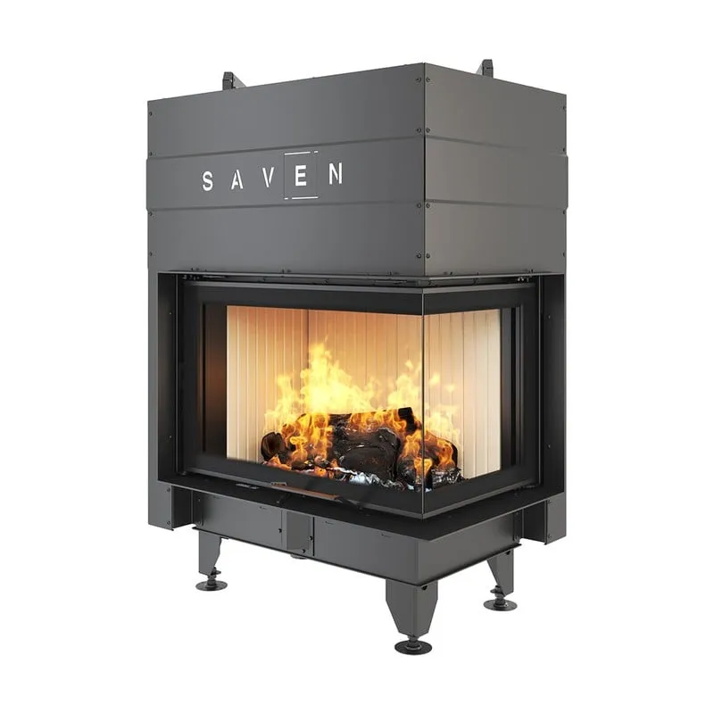Kamin ugradbeni G/SAVEN Energy Up 75x50x47R (15,1 kW) - bijeli šamot - Mihovljan, Čakovec