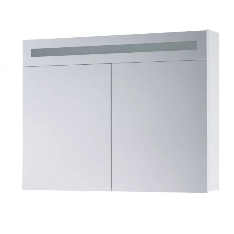 sweet/fiora 90 cm ormarić s ogledalom bijeli - slika 1