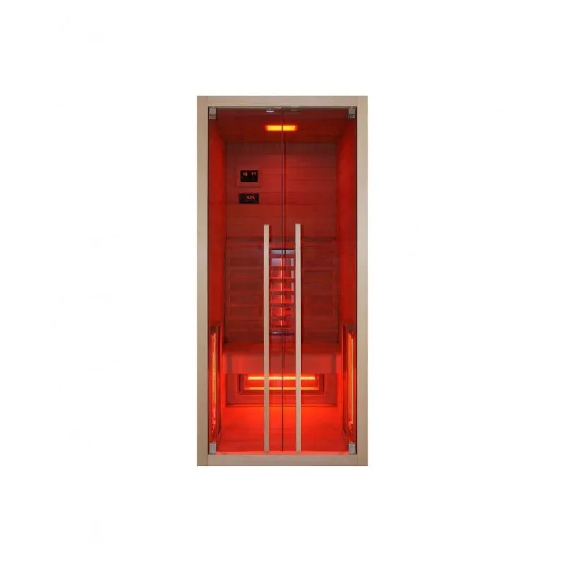 sauna infracrvena ruby 1 za 1 osobu 90x100x195 cm - slika 3