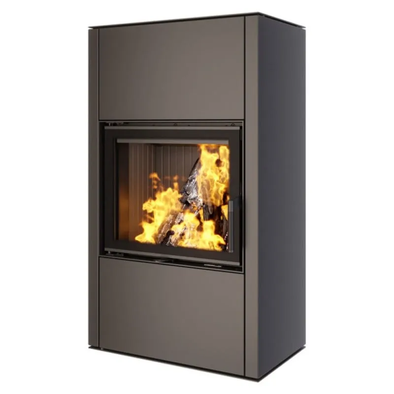peć na drva samostojeća saven vatra xxl 60x50 black eco (10,2 kw) - slika 2